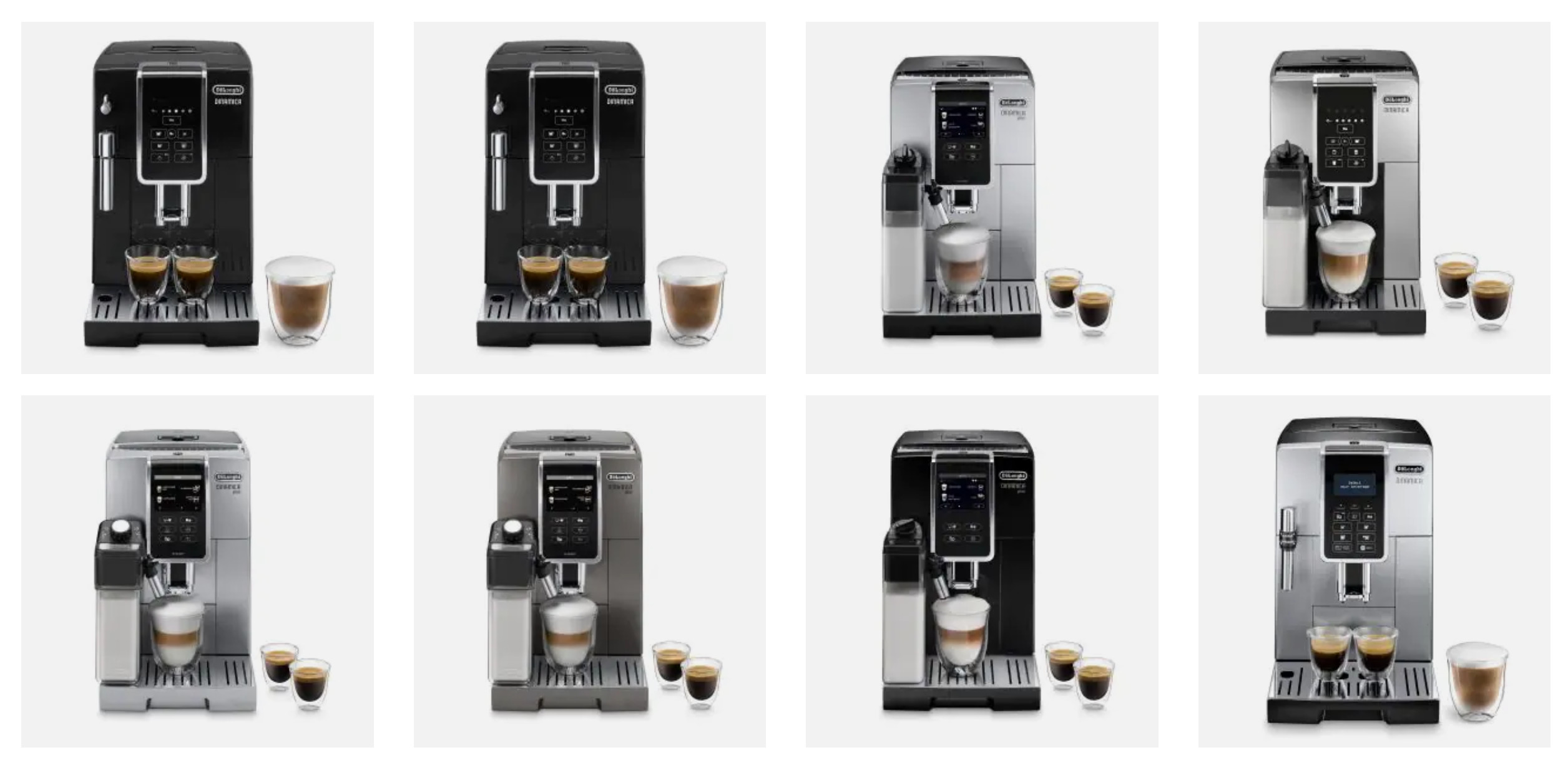 Delonghi Dinamica automatic coffee maker