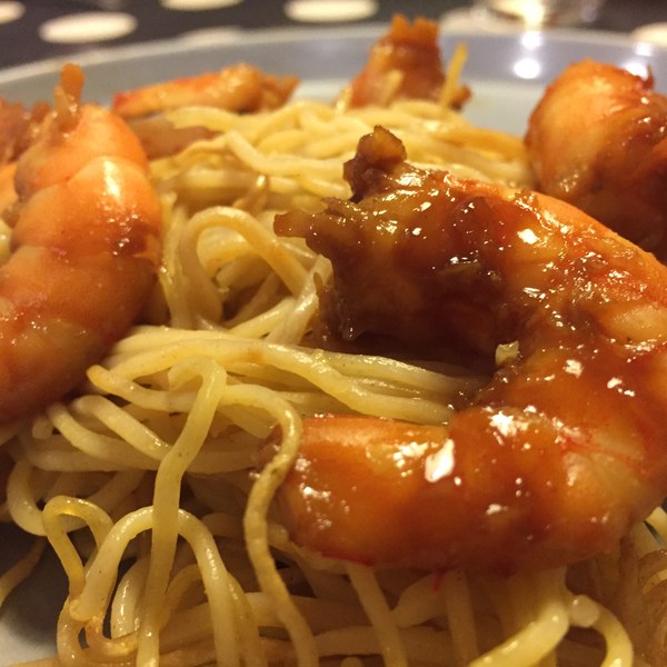 Marinated shrimps